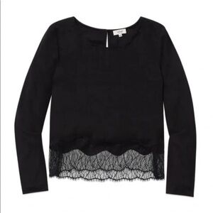 Wilfred Black Long Sleeve Top